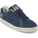 Etnies Sal 23 Indigo skateschoen in donkerblauw suède met stevige cupsole.