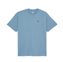 Element x Floor Marshmallo SS Tee Faded Denim, T-shirt van 100% biologisch katoen met puffdruk illustratie van Floor Van Het Nederend, 92 fit, maten XS-XL, verkrijgbaar bij Revert 95 Haarlem
