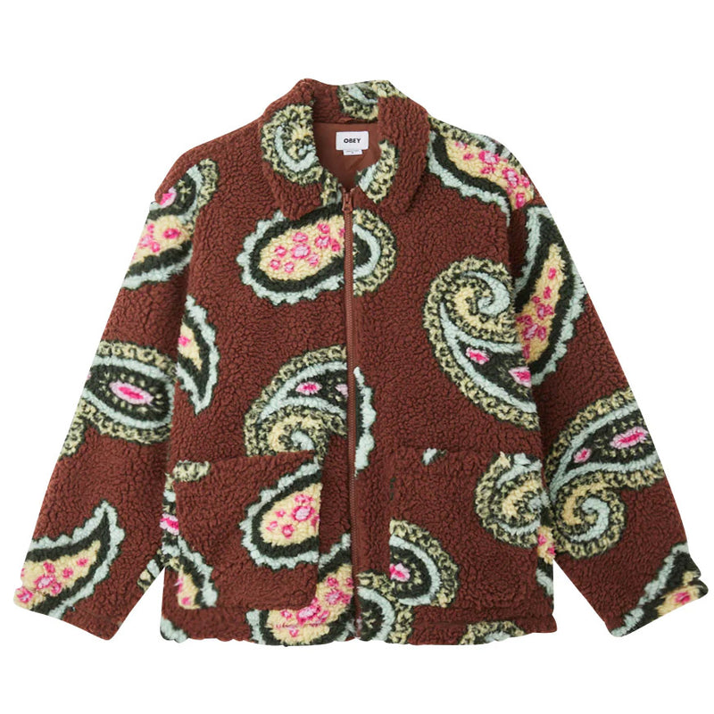 Bestel de Obey Paisley sherpa jacket gemakkelijk, snel en veilig bij Revert 95. Check onze website voor de gehele Obey collectie of kom gezellig langs bij onze winkel in Haarlem.