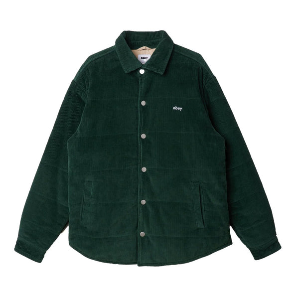 Grand cord shirt jacket