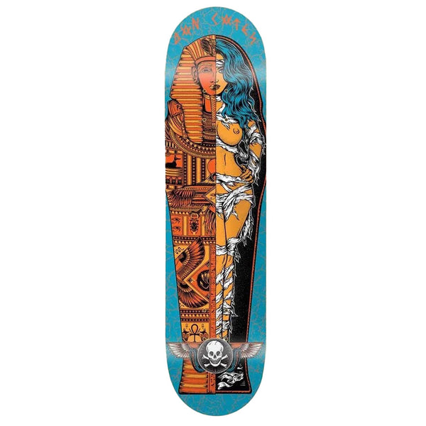 Bestel de Death Skateboards Dan Cates Mummy Blue snel, gemakkelijk en veilig bij Revert 95. Check onze website voor de Gehele Death Skateboards collectie of kom gezellig langs bij onze winkel in Haarlem.