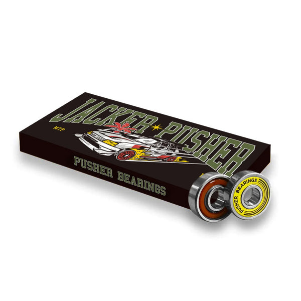 Bestel de Pusher Bearings x Jacker Collab snel, gemakkelijk en veilig bij Revert 95. Check onze website voor de Gehele Pusher Bearings collectie of kom gezellig langs bij onze winkel in Haarlem.