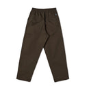Polar Skate Co Surf Pants Brown – bruine loose fit broek met elastische taille en trekkoord
