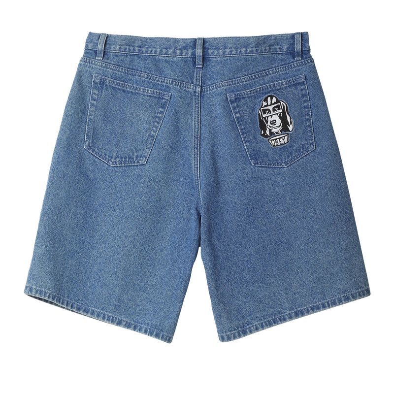 Bestel de Obey Bigwig Baggy Denim Short Light Indigo veilig, gemakkelijk en snel bij Revert 95. Check onze website voor de gehele Obey collectie, of kom gezellig langs bij onze winkel in Haarlem.