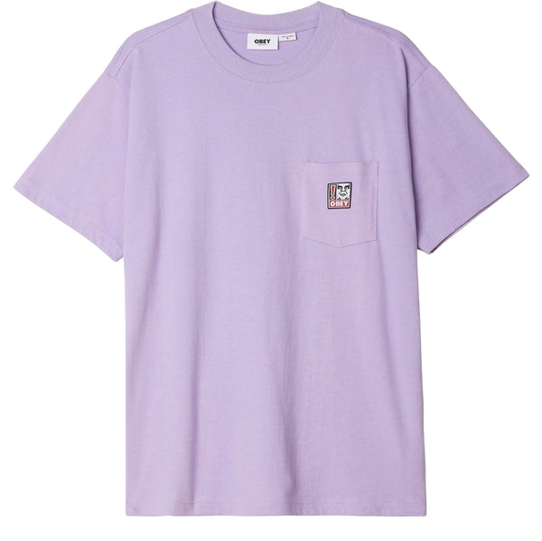 Bestel het Obey Point Pocket Organic T-Shirt Digital lavender veilig, gemakkelijk en snel bij Revert 95. Check onze website voor de gehele Obey collectie, of kom gezellig langs bij onze winkel in Haarlem.