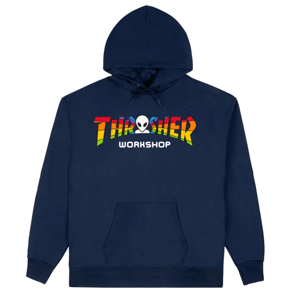 Bestel de Thrasher THRASHER X AWS - SPECTRUM HOODIE veilig, gemakkelijk en snel bij Revert 95. Check onze website voor de gehele Thrasher collectie, of kom gezellig langs bij onze winkel in Haarlem.