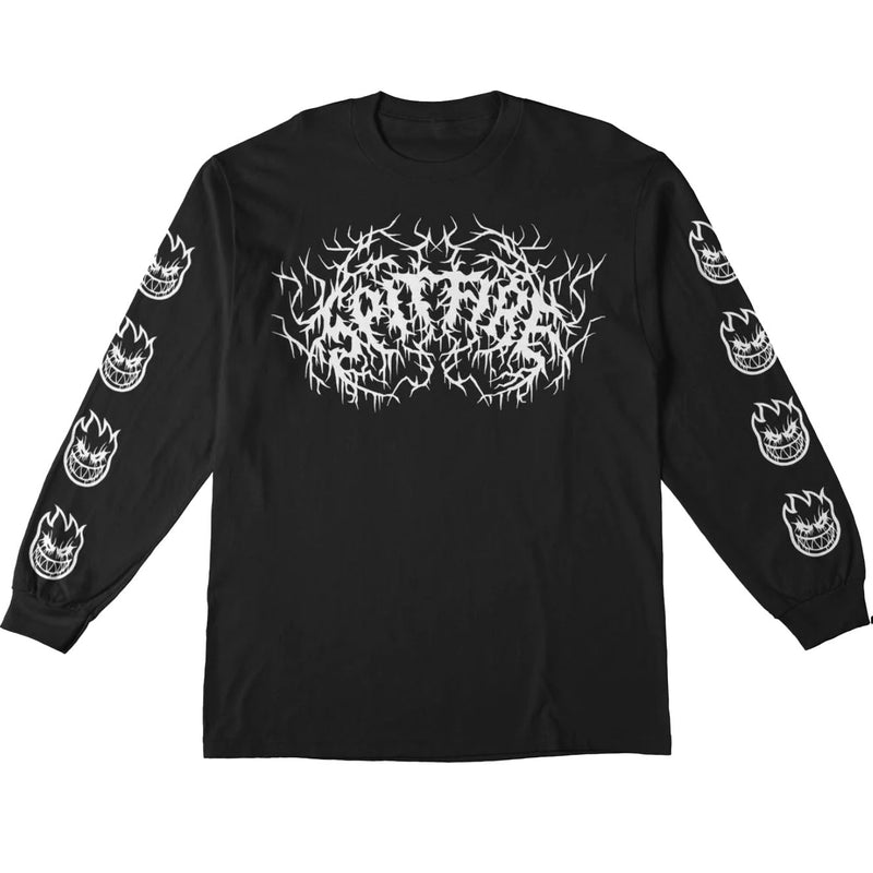 Bestel de Spitfire Spitfire Deathmask Sleeve Longsleeve T-Shirt Black veilig, gemakkelijk en snel bij Revert 95. Check onze website voor de gehele Spitfire collectie, of kom gezellig langs bij onze winkel in Haarlem.