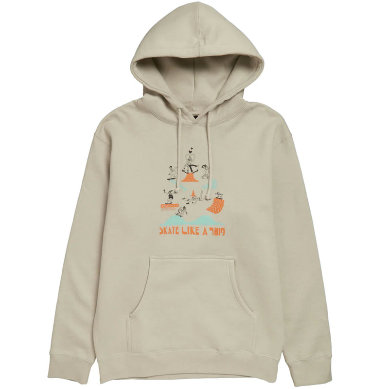 Spitfire Skate Like A Girl Sessions Doubles Hoodie Smoke