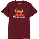 Bestel de Toy Machine TOY MACHINE MONSTER S/S T-SHIRT WINE veilig, gemakkelijk en snel bij Revert 95. Check onze website voor de gehele Toy Machine collectie, of kom gezellig langs bij onze winkel in Haarlem.