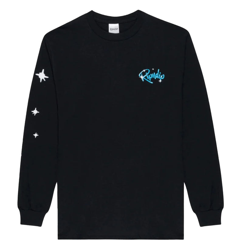 Bestel de Ripndip RIPNDIP Sprinkles Longsleeve T-Shirt Black veilig, gemakkelijk en snel bij Revert 95. Check onze website voor de gehele Ripndip collectie, of kom gezellig langs bij onze winkel in Haarlem.