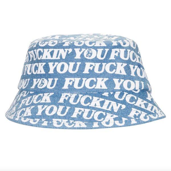 Bestel de Ripndip RIPNDIP Fuckin Fuck Bucket Hat Medium Wash veilig, gemakkelijk en snel bij Revert 95. Check onze website voor de gehele Ripndip collectie, of kom gezellig langs bij onze winkel in Haarlem.	