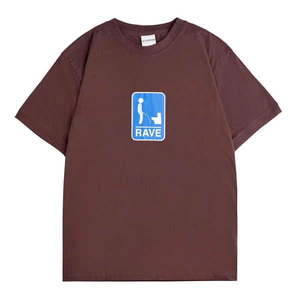 Bestel de Rave Skateboards NO LEAK tee dark brown veilig, gemakkelijk en snel bij Revert 95. Check onze website voor de gehele Rave Skateboards collectie, of kom gezellig langs bij onze winkel in Haarlem.