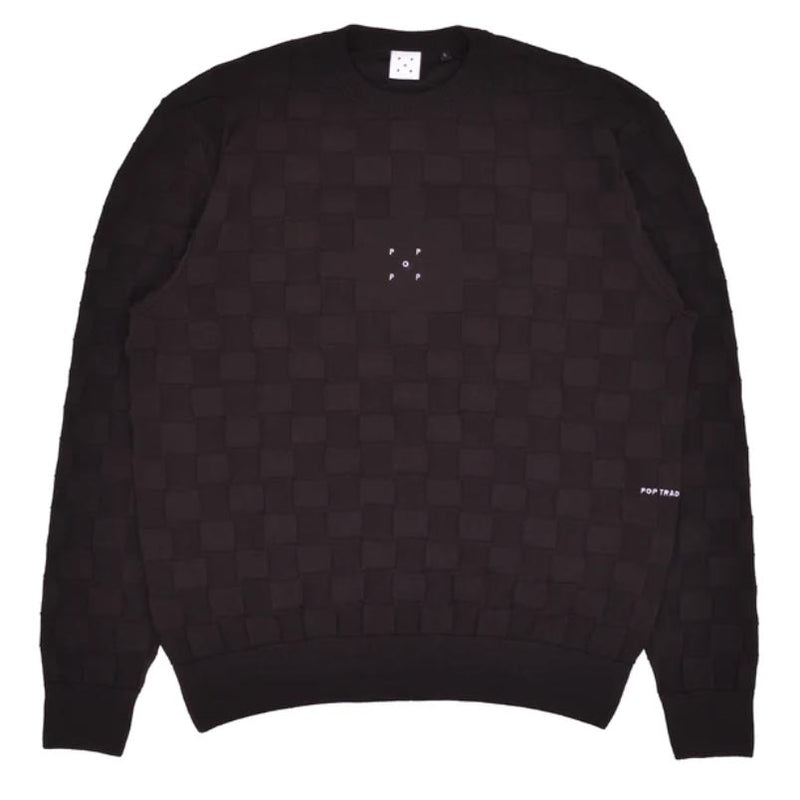 Bestel de Pop Trading Company checked panel knit veilig, gemakkelijk en snel bij Revert 95. Check onze website voor de gehele Pop Trading Company collectie, of kom gezellig langs bij onze winkel in Haarlem.	