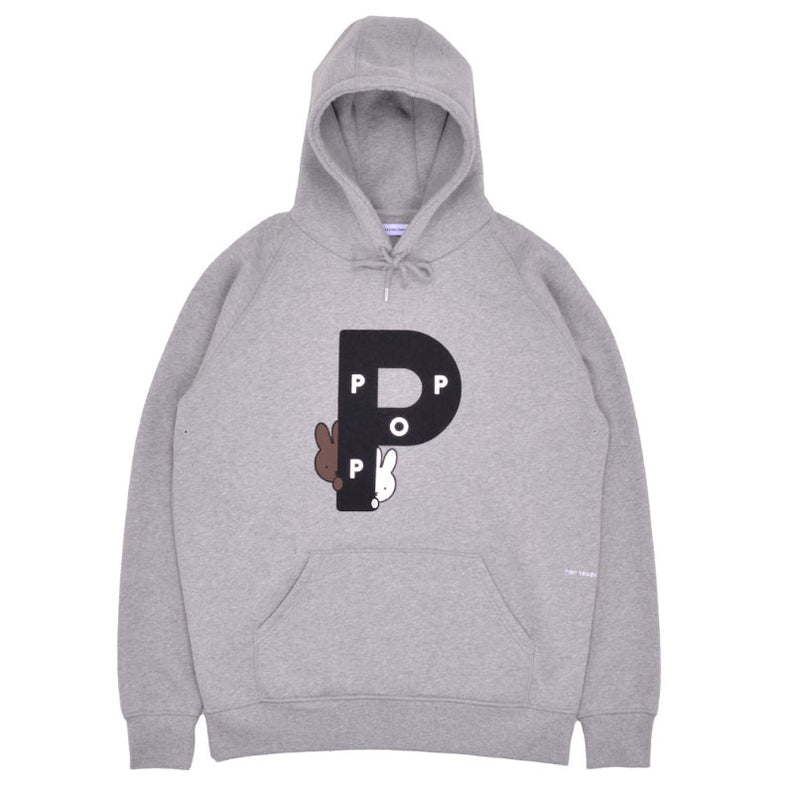 Bestel de Pop Trading Company miffy big p hooded sweat Heather veilig, gemakkelijk en snel bij Revert 95. Check onze website voor de gehele Pop Trading Company collectie, of kom gezellig langs bij onze winkel in Haarlem.	