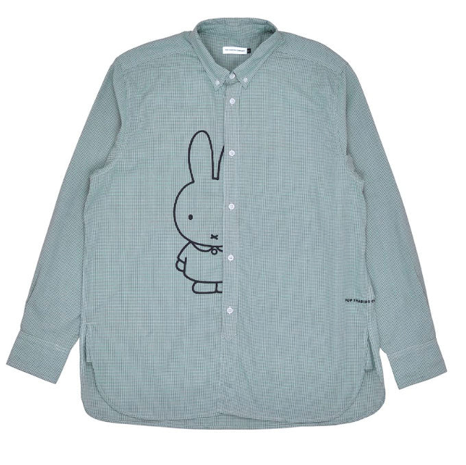 Bestel de Pop Trading Company miffy gingham bd shirt green veilig, gemakkelijk en snel bij Revert 95. Check onze website voor de gehele Pop Trading Company collectie, of kom gezellig langs bij onze winkel in Haarlem.