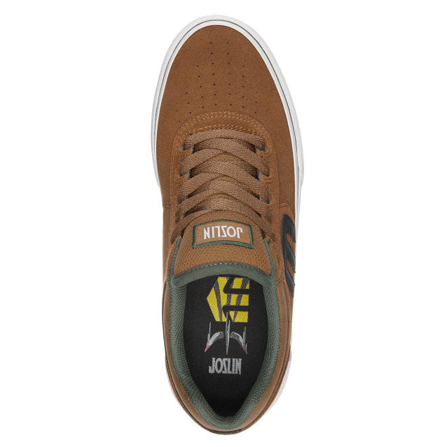 Bestel de Etnies JOSLIN VULC BROWN GREEN veilig, gemakkelijk en snel bij Revert 95. Check onze website voor de gehele Etnies collectie, of kom gezellig langs bij onze winkel in Haarlem.	