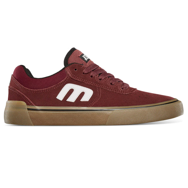 Bestel de Etnies JOSLIN VULC BURGUNDY GUM veilig, gemakkelijk en snel bij Revert 95. Check onze website voor de gehele Etnies collectie, of kom gezellig langs bij onze winkel in Haarlem.