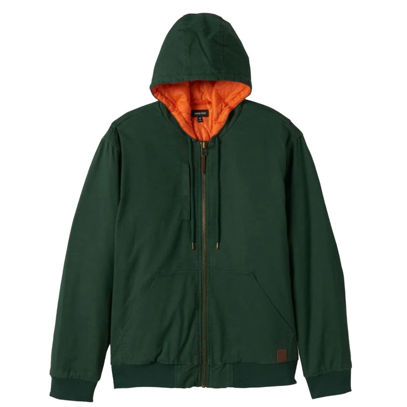 Bestel de Brixton BUILDERS ZIP HOOD JACKET PINE NEEDLE veilig, gemakkelijk en snel bij Revert 95. Check onze website voor de gehele Brixton collectie, of kom gezellig langs bij onze winkel in Haarlem.