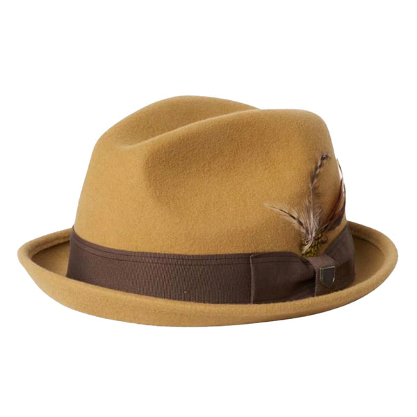 Bestel de Brixton GAIN FEDORA ANTELOPE veilig, gemakkelijk en snel bij Revert 95. Check onze website voor de gehele Brixton collectie, of kom gezellig langs bij onze winkel in Haarlem.	