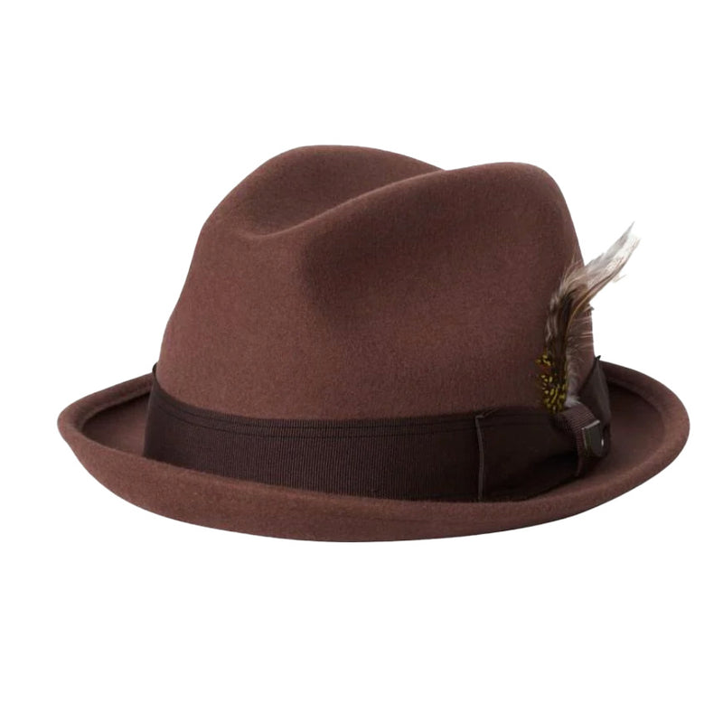 Bestel de Brixton GAIN FEDORA BISON veilig, gemakkelijk en snel bij Revert 95. Check onze website voor de gehele Brixton collectie, of kom gezellig langs bij onze winkel in Haarlem.	