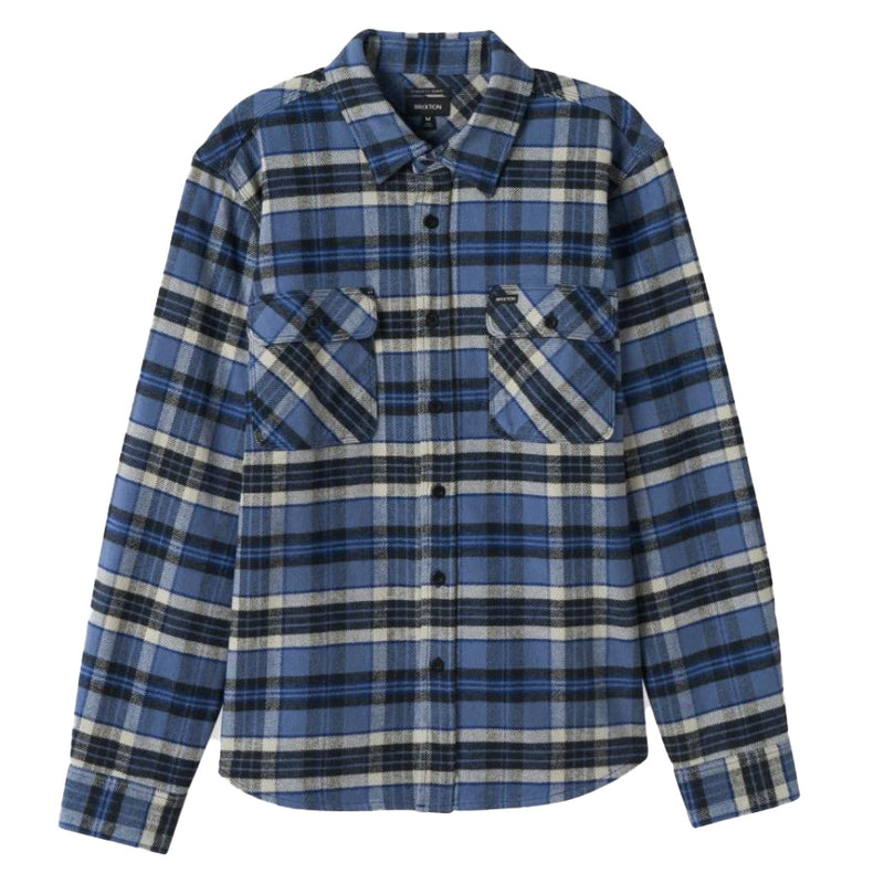 Bestel de Brixton BOWERY HEAVY WEIGHT L/S FLANNE FLINT BLUE/BLACK/MINERAL GREY veilig, gemakkelijk en snel bij Revert 95. Check onze website voor de gehele Brixton collectie, of kom gezellig langs bij onze winkel in Haarlem.	