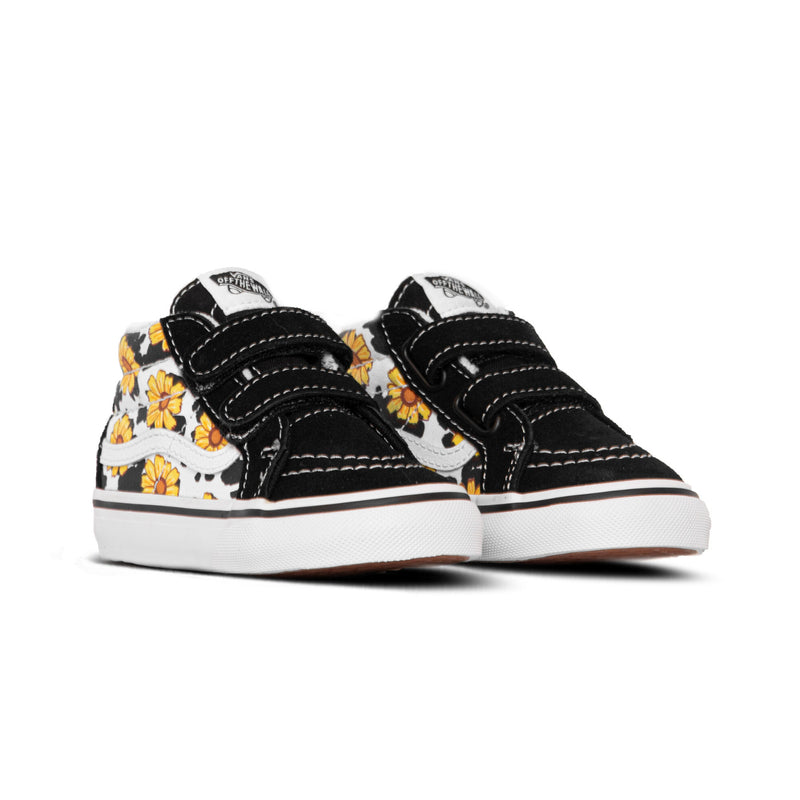 Bestel de Vans SK8-Mid Reissue VELCRO Cow Floral Multi True White Toddler veilig, gemakkelijk en snel bij Revert 95. Check onze website voor de gehele Vans collectie, of kom gezellig langs bij onze winkel in Haarlem.	