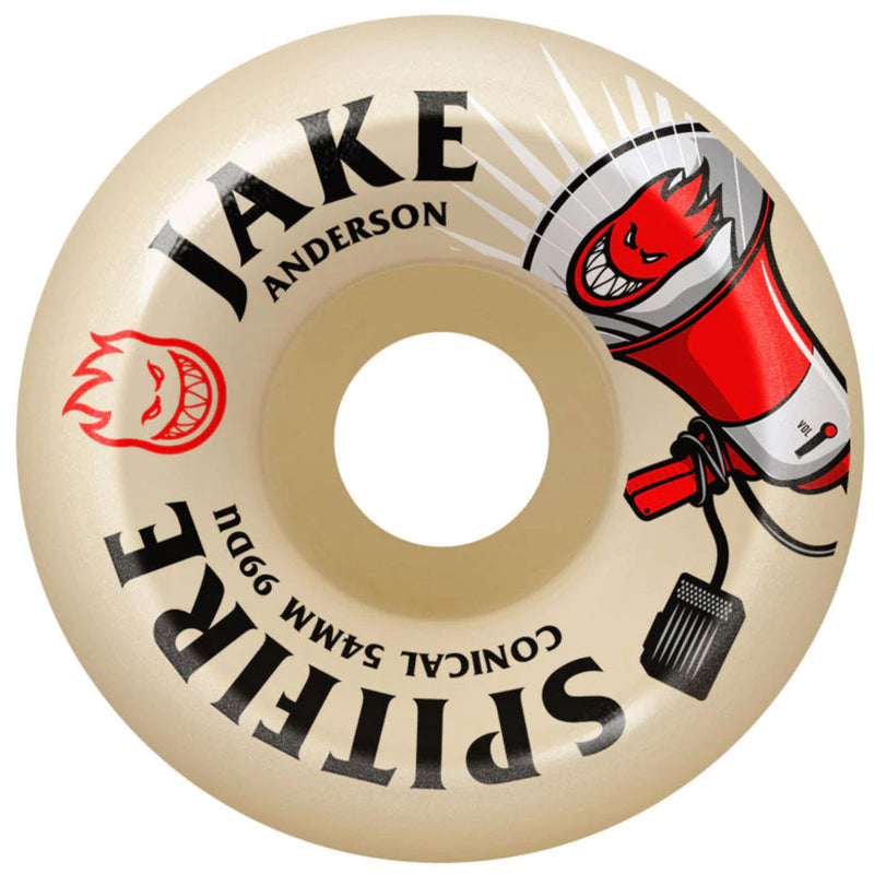 Bestel de Spitfire Spitfire F4 Jake Anderson Burn Squad Conical Wheels 99D veilig, gemakkelijk en snel bij Revert 95. Check onze website voor de gehele Spitfire collectie, of kom gezellig langs bij onze winkel in Haarlem.