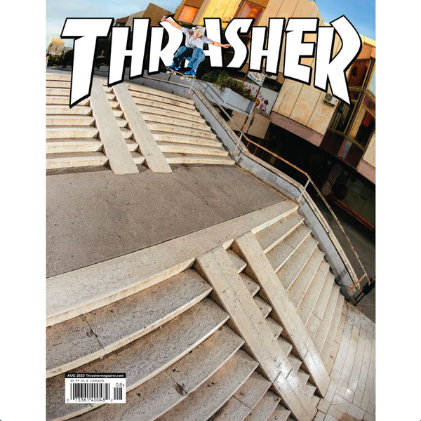 Bestel de Thrasher Magazine Augustus 2023 Issue 517 snel, gemakkelijk en veilig bij Revert 95. Check onze website voor de gehele Thrasher collectie.