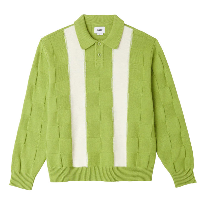 Bestel de Obey Albert polo sweater Tarragon green multi snel, gemakkelijk en veilig bij Revert 95. Check onze website voor de gehele Obey collectie of kom gezellig langs bij onze winkel in Haarlem.