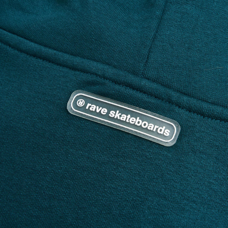 Bestel de Rave Skateboards LOGO hoodie teal snel, gemakkelijk en veilig bij Revert 95. Check onze website voor de gehele Rave Skateboards collectie of kom gezellig langs bij onze winkel in Haarlem.