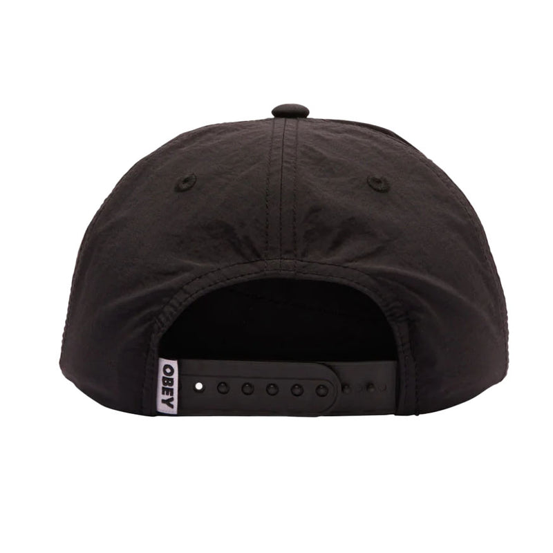 Bestel de Obey offline 5 panel snapback Black snel, gemakkelijk en veilig bij Revert 95. Check onze website voor de gehele Obey collectie of kom gezellig langs bij onze winkel in Haarlem.