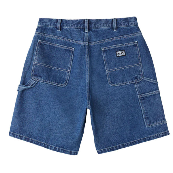 Bestel de Obey Bigwig denim carpenter short Stone wash indigo snel, gemakkelijk en veilig bij Revert 95. Check onze website voor de gehele Obey collectie of kom gezellig langs bij onze winkel in Haarlem.