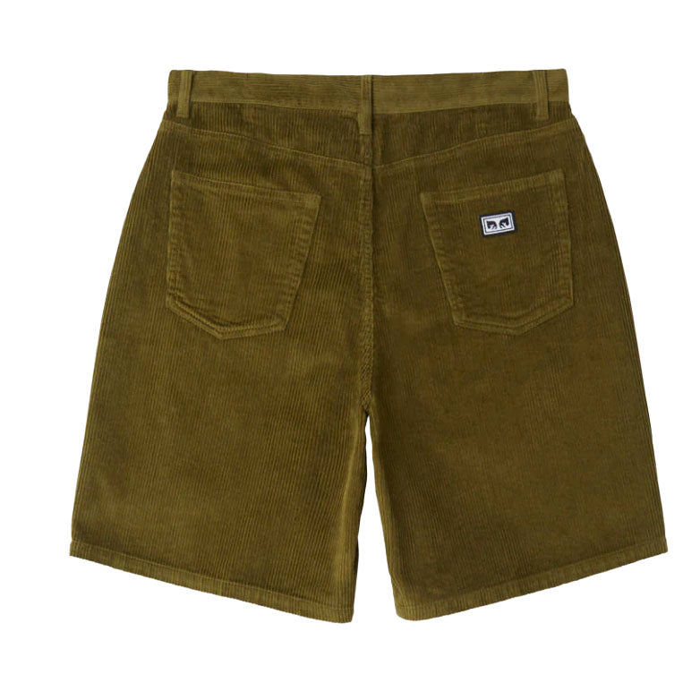 Bestel de Obey Bigwig baggy corduroy short Moss green snel, gemakkelijk en veilig bij Revert 95. Check onze website voor de gehele Obey collectie of kom gezellig langs bij onze winkel in Haarlem.