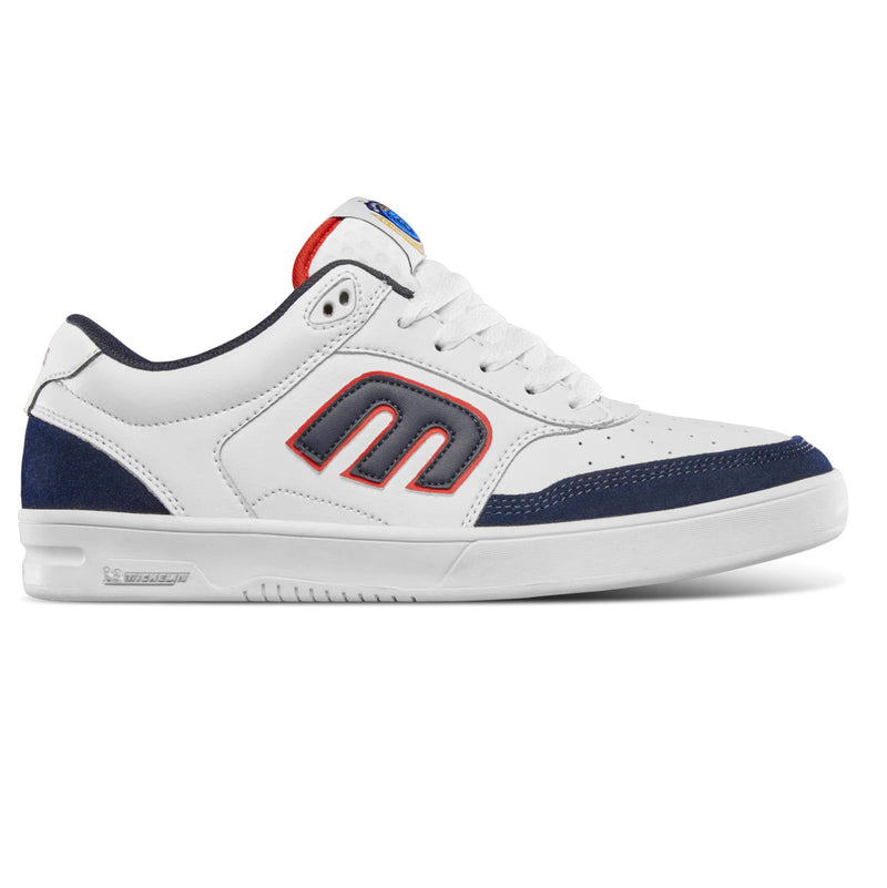 Bestel de Etnies THE AURELIEN MICHELIN WHITE NAVY RED snel, gemakkelijk en veilig bij Revert 95. Check onze website voor de gehele Etnies collectie of kom gezellig langs bij onze winkel in Haarlem.