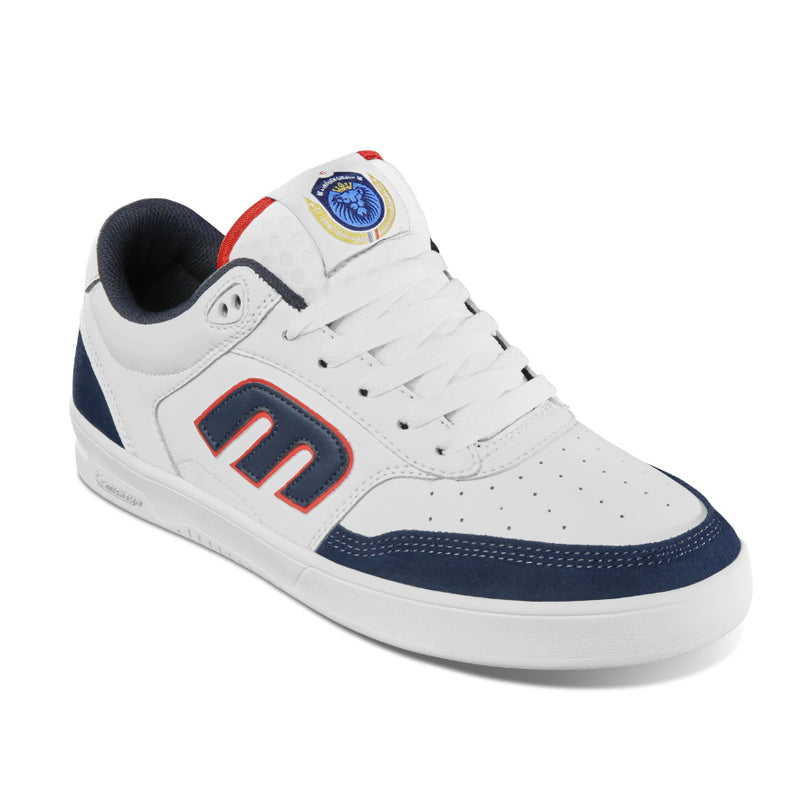 Bestel de Etnies THE AURELIEN MICHELIN WHITE NAVY RED snel, gemakkelijk en veilig bij Revert 95. Check onze website voor de gehele Etnies collectie of kom gezellig langs bij onze winkel in Haarlem.