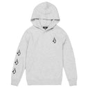 Bestel de Volcom Iconic Stone Hooded Heather Grey Kids snel, veilig en gemakkelijk bij Revert 95. Check de gehele Volcom collectie op onze site, of kom gezellig langs bij onze winkel in Haarlem.