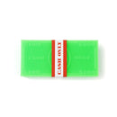 Cash Only Skate Wax Green, 13 x 6 x 2 cm skate wax voor curbs rails en ledges, made in USA, verkrijgbaar bij Revert 95 Haarlem