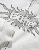 Butter Goods Solar Zip-Thru Hoodie in Ash, productfoto 2 van 3