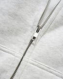 Butter Goods Solar Zip-Thru Hoodie in Ash, productfoto 3 van 3