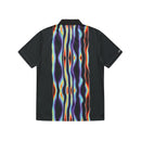 Hélas Caps Temperature Football Jersey Polo in Black met voetbal jersey kraag en Temperature graphic op de borst, verkrijgbaar bij Revert 95 Haarlem