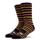 Toy Machine Monster Face Mini Stripes Crew Socks
