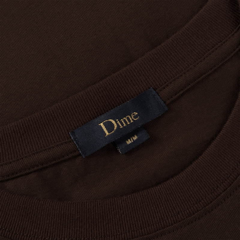 Het Dime Classic Small Logo T-Shirt shop je online bij Revert95.com of in de winkel