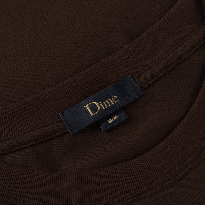 Het Dime Classic Small Logo T-Shirt shop je online bij Revert95.com of in de winkel