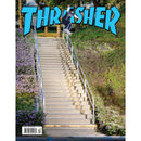 Thrasher Magazine April 2026 Issue 549 met Dashawn Jordan op de cover voor zijn eerste Thrasher cover met een 5-0 grind down 30 stairs, met John Dilo 5 Greats Dallas Fort Worth feature en New Balance en UK Barge tours, verkrijgbaar bij Revert 95 Haarlem