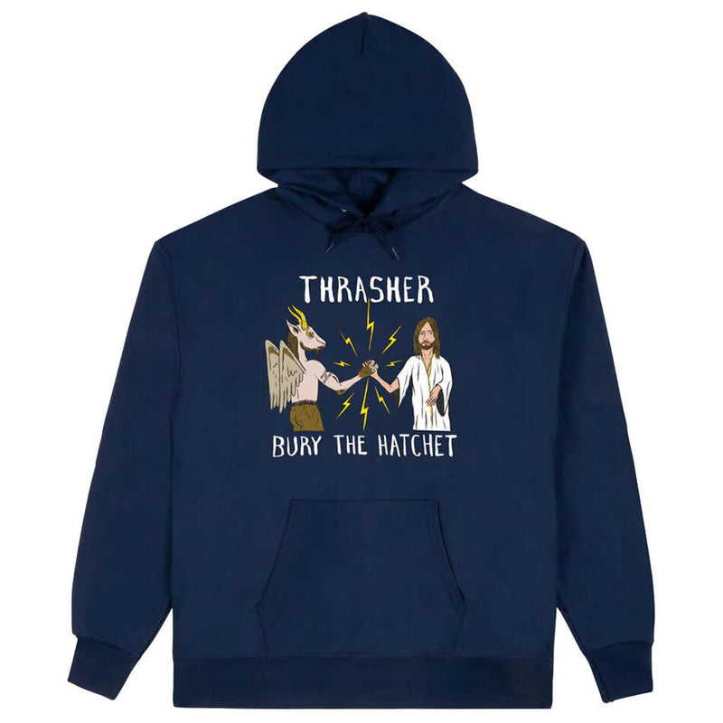 Thrasher x Toy Machine Bury The Hatchet Hood