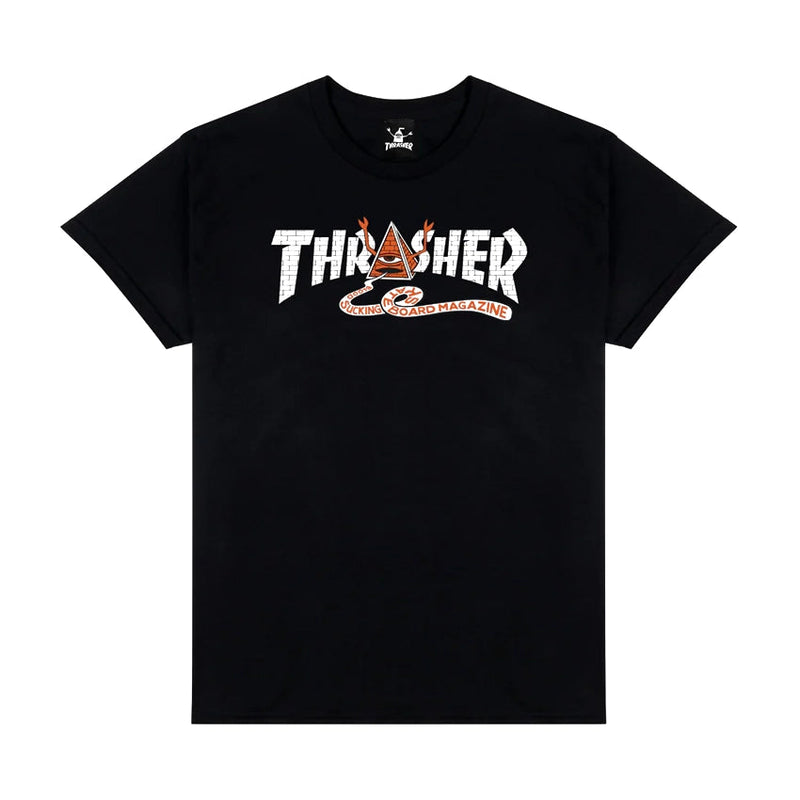 Thrasher x Toy Machine Pyramid T-shirt