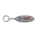 Butter Goods Tide Key Chain in Multi, duurzame rubber sleutelhanger met Tide graphic in veelkleurig multi design, verkrijgbaar bij Revert 95 Haarlem