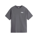 Vans Earthbound Loose Fit SS Asphalt – donkergrijs loose fit T-shirt van duurzaam katoen met subtiele Vans-graphic