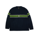 HUF Winnfield Crewneck Sweater in de kleur Navy, verkrijgbaar bij Revert 95 Haarlem