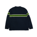 HUF Winnfield Crewneck Sweater in de kleur Navy, verkrijgbaar bij Revert 95 Haarlem